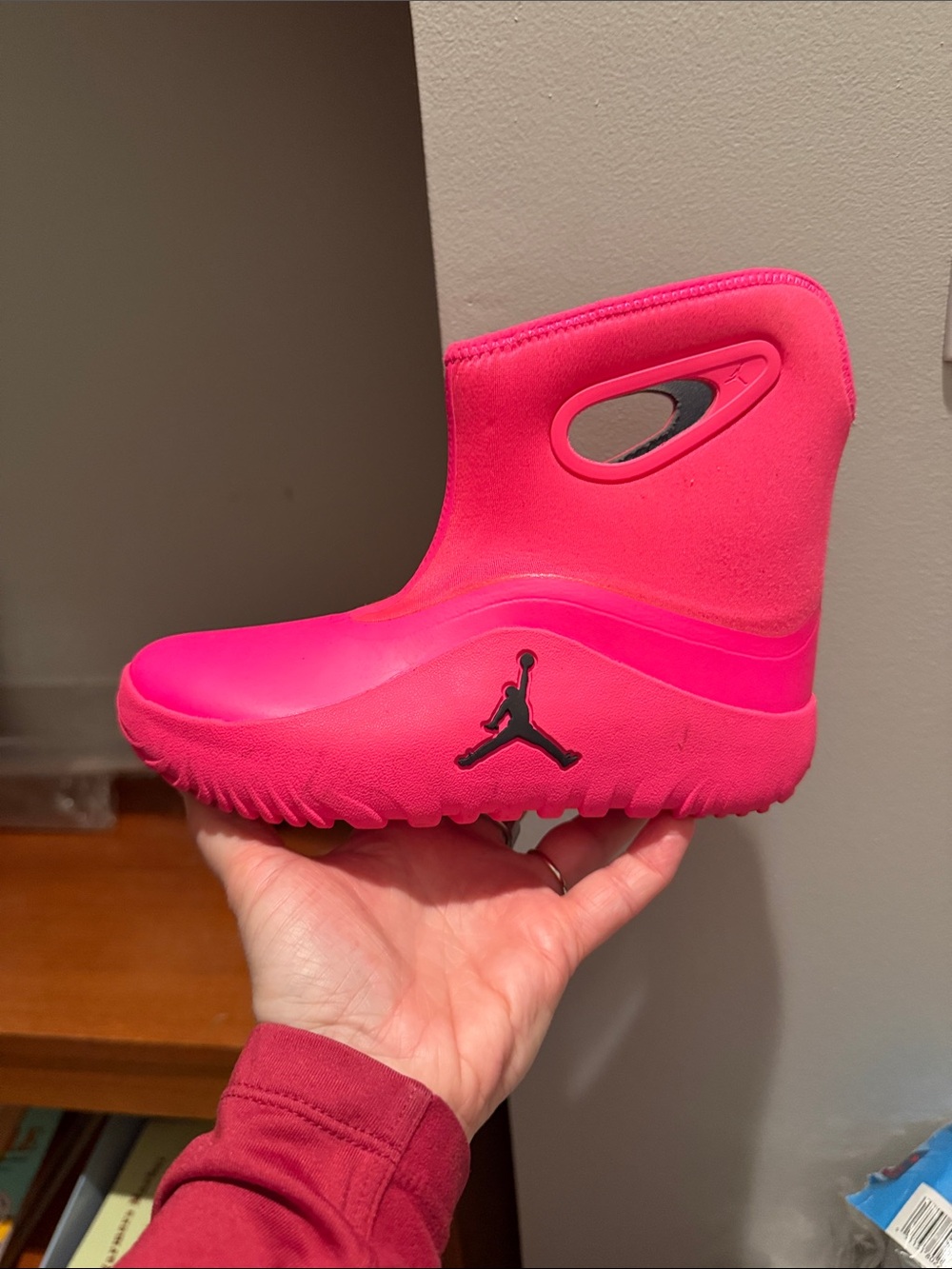 Nike girls Pink Rain Boots size 13